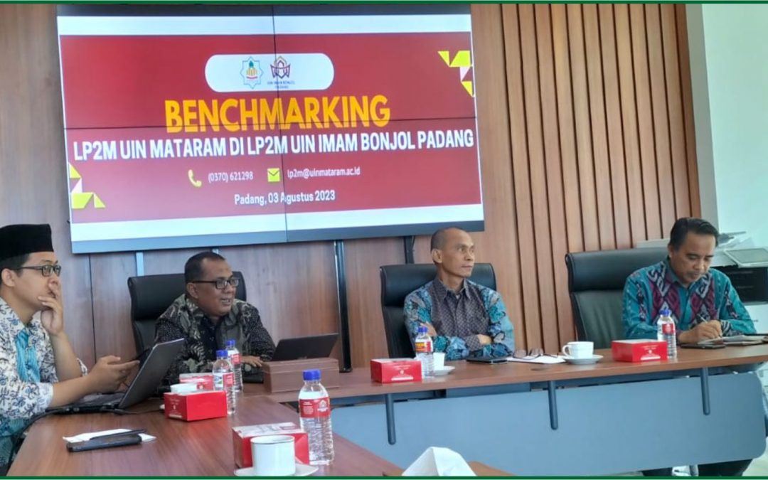 LP2M UIN Mataram Membangun Kerjasama dengan 3 UIN di Sumatra Barat 