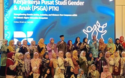 Perkuat Peran PSGA, Tim LP2M UIN Mataram Hadiri Forum Konsolidasi Nasional Kerja-Kerja Pusat Studi Gender dan Anak PTKI